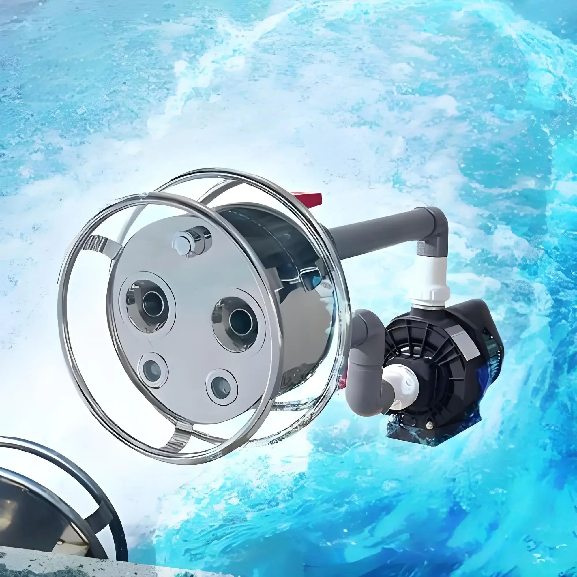 

Swim Training Device For House Counterflow Swimming Pool Jet With Water Pump Innovative Pool Tools & Accessories