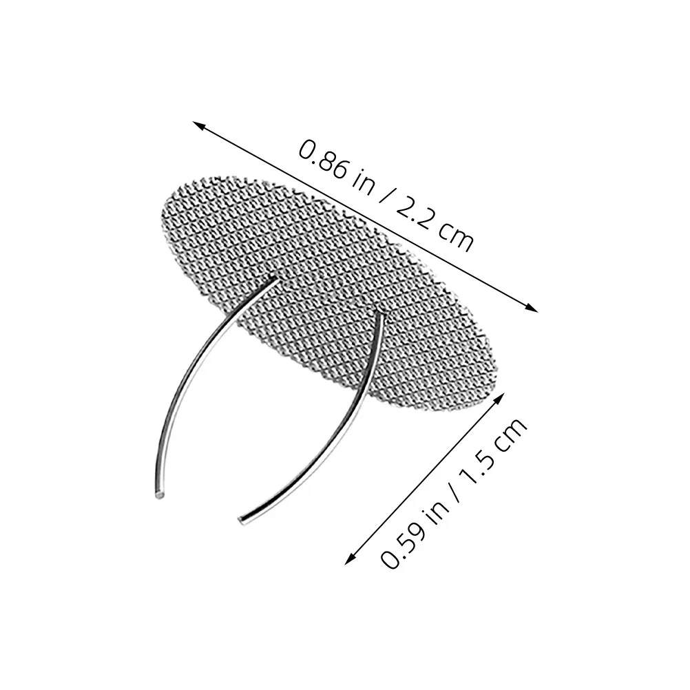 3Pcs Stainless Steel Tea Filter for Purple Clay Teapot Fine Mesh Loose Leaf Strainer Insert Reusable Teapot Infuser Accessory