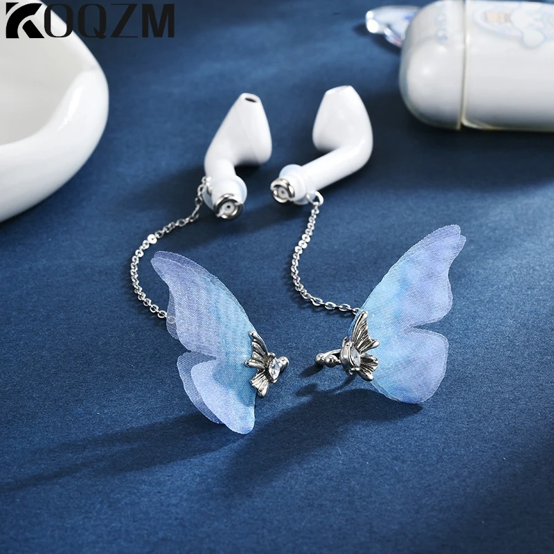 Earrings Strap For Airpods Ear Holder Clips Clip-On Anti Lost Butterfly Ear Clip For Women's Ins-Style Anti LossWireless Earhook