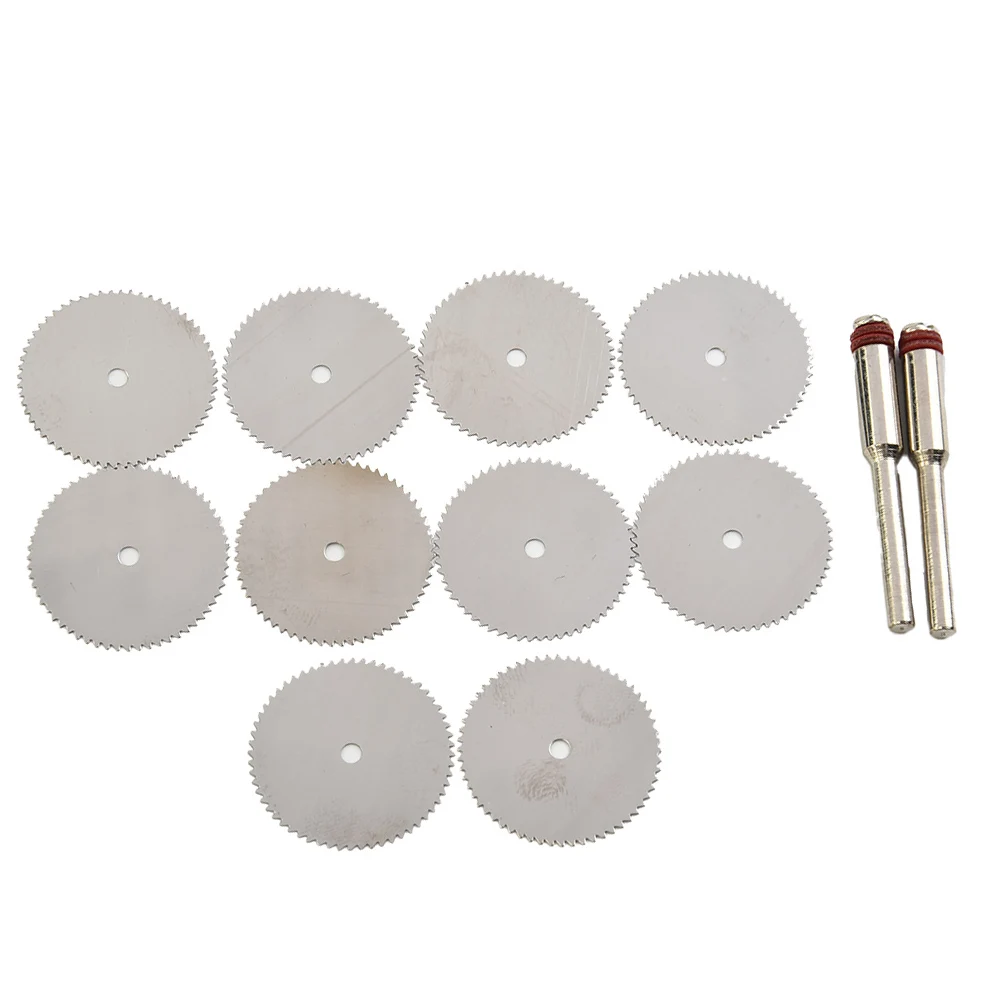 Plastic Laminate Aluminum Tools Saw Disc Oscillating Accessories Cutter Mini Circular Mandrel Wood 12pcs Set 22mm
