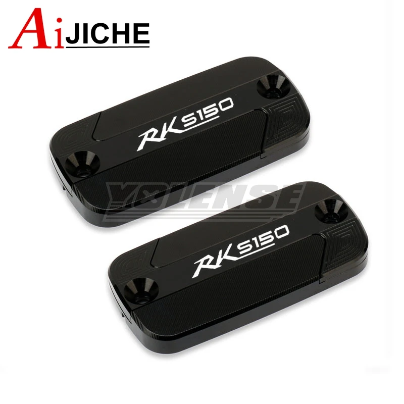 Motorcycle CNC Front Brake Fluid Reservoir Oil Cup Master Cylinder Cap Cover Fit For RKS150 Racing X150