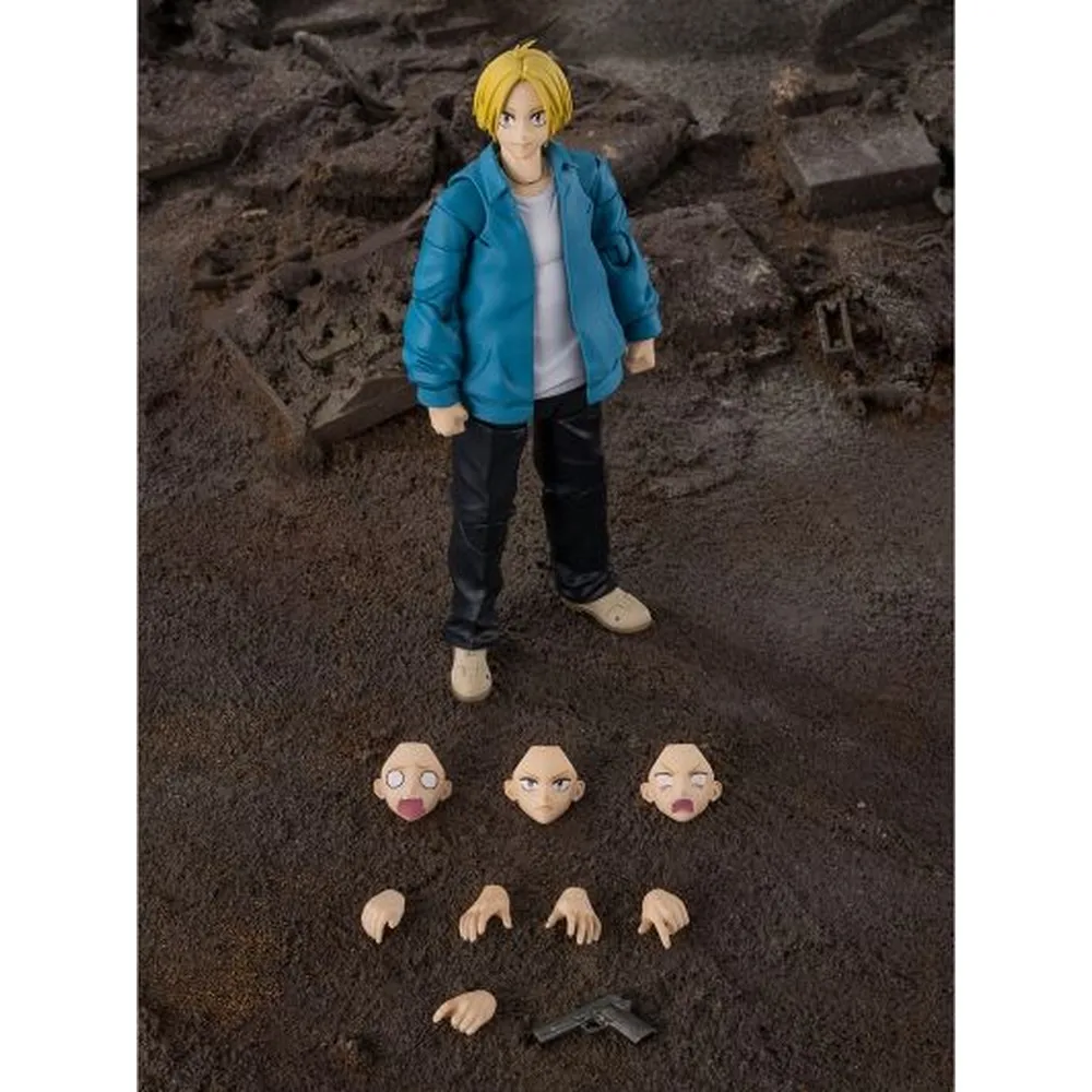 Bandai S.H.Figuarts Sakamoto Taro & Shin Asakura SAKAMOTO DAYS 2-Pack Set Anime Action Figures with Face & Hand Parts Collectors