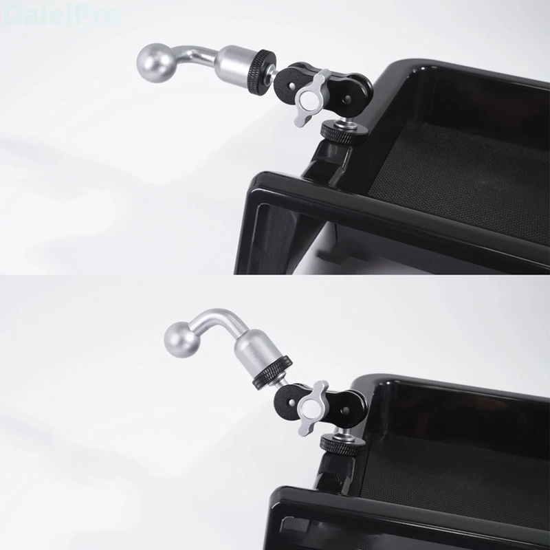 Super Sale For Jeep Wrangler 2011-2017 Phone Holder Car Double-Layer Storage Box 360-Degree Adjustable Phone Stand Base