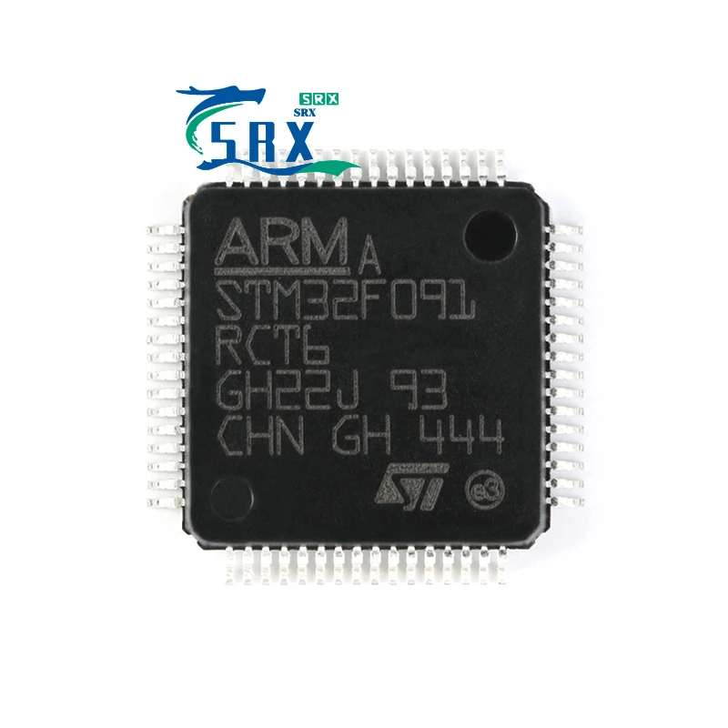 Original genuine STM32F091RCT6 LQFP-64 ARM Cortex-M0 32-bit microcontroller MCU For bulk orders please inquire