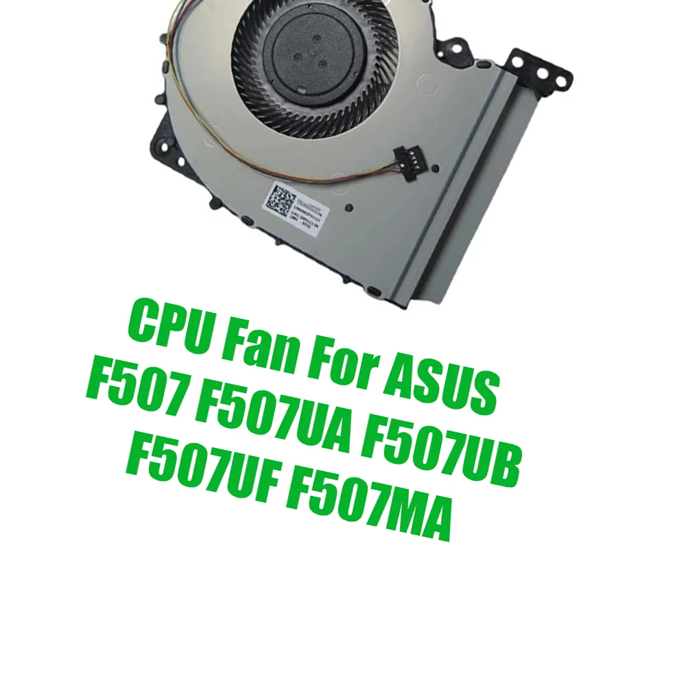 For ASUS F507 F507UA F507UB F507UF F507MA DC5V 0.5A Replacement Laptop CPU Fan