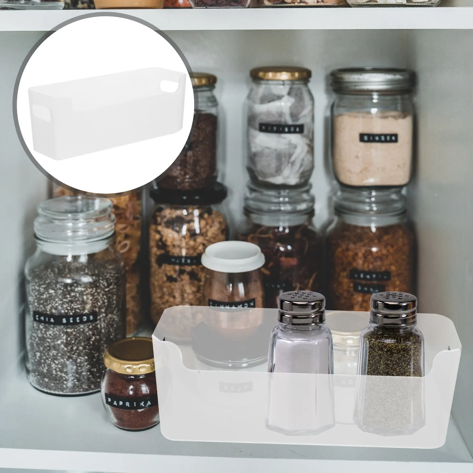 3Pcs Fridge Organizer Clear Egg Holder Plastic Storage Container for Refrigerator Vegetable Fruit Cheese Meat Bin Storage