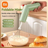 Xiaomi Milk Frother Handheld Egg Beater Wireless Electric Charging Folding Mixer Automatic 3-speed Adjustment Cream Milk Foam