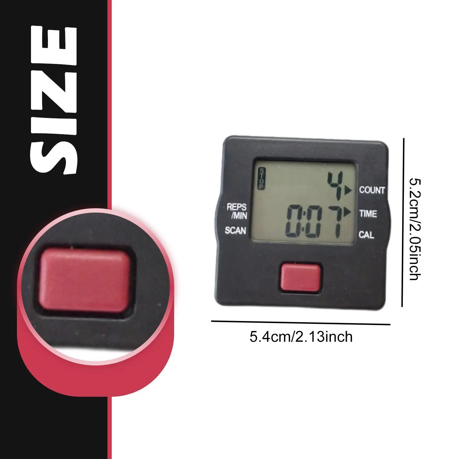 ملحقات عداد السائر للياقة البدنية، آلة تزلج مدمجة، سهلة التركيب، جهاز متعدد الوظائف، عداد آلة التجديف #6