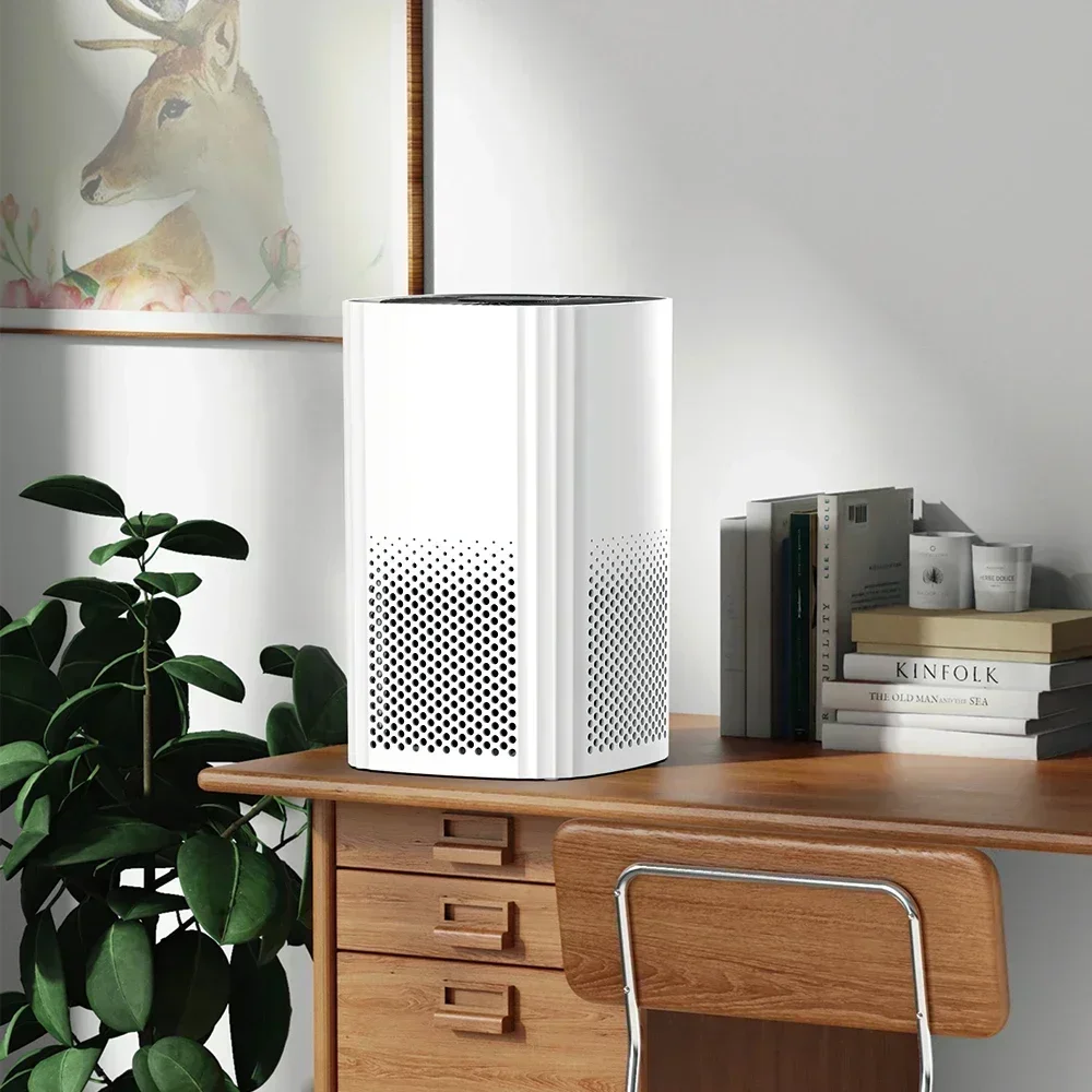 

for Hot Selling Portable Desktop HEPA Filter Air Purifier Electric Plastic with WiFi Function EU & US Plugs for Household Use