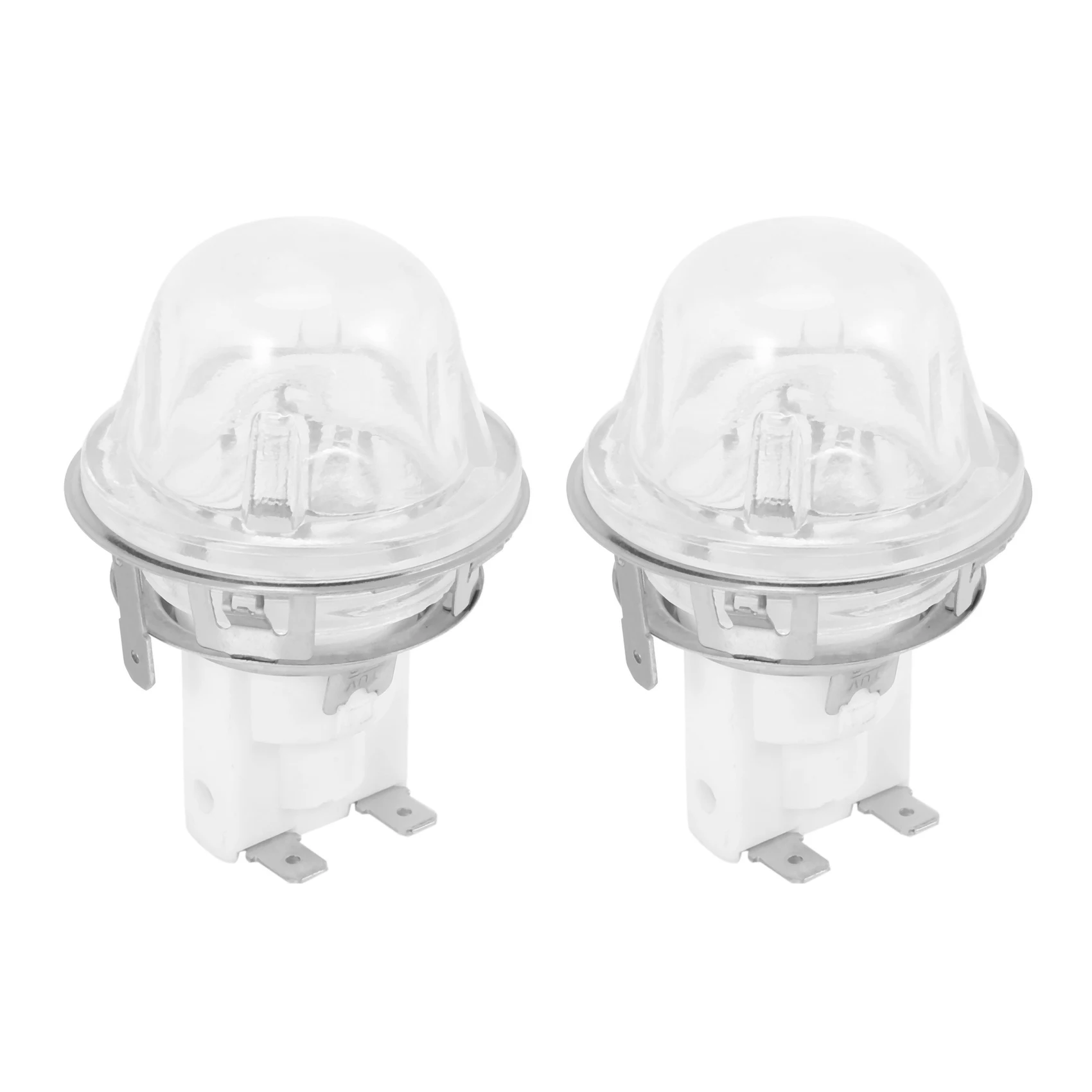 【Must-Haves】2X E14 Oven Lamp Holder Baking 15W/25W Illumination Lamp Holder Oven Lamp Cap High Temperature Lamp Base E14 500 Deg