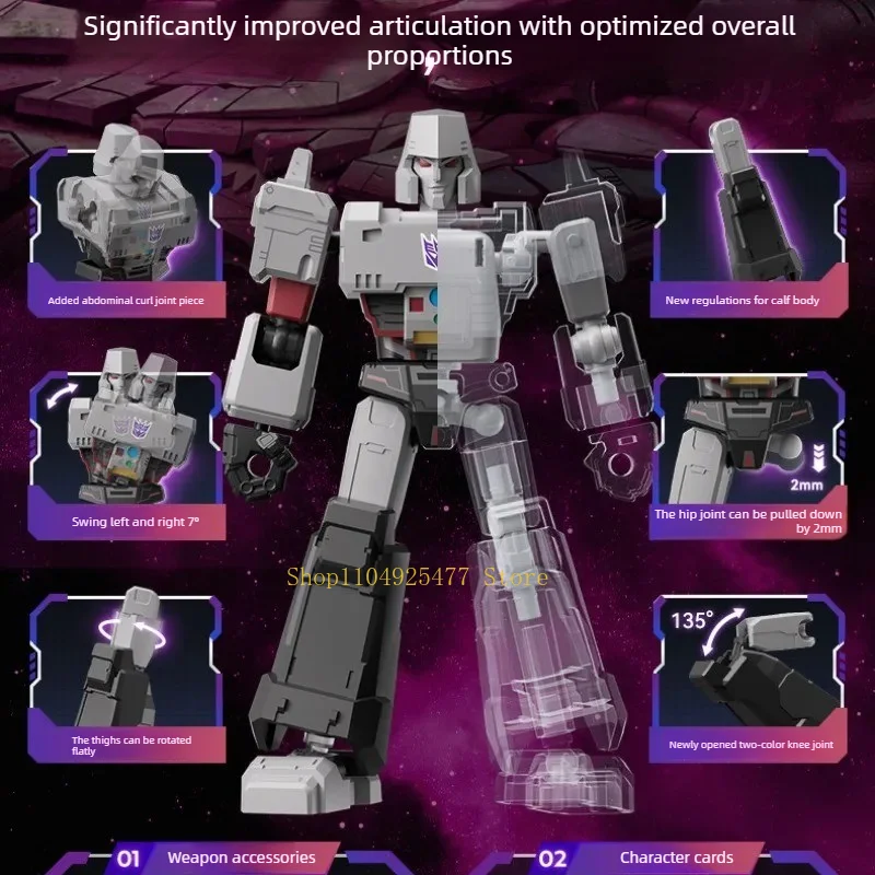 BLOKEES Transformers  Assemble Man Star Edition 9 Jetfire Bombshell Megatron Building Blocks Toy Model Collection birthday Gift