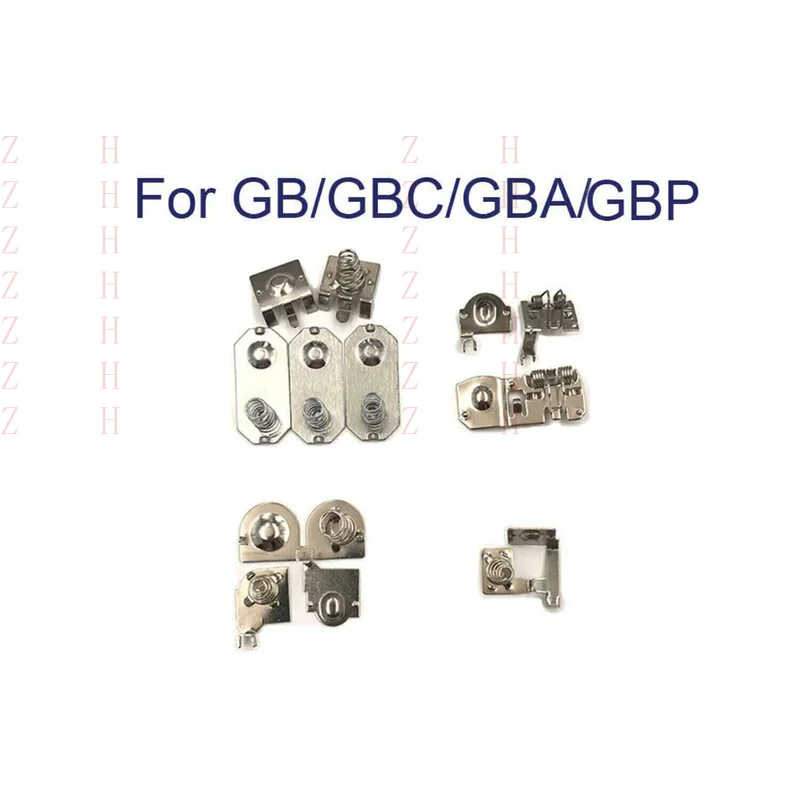 ZHZH    Battery Terminals Spring Contacts Battery Spring For Gameboy GBA GB GBC GBP