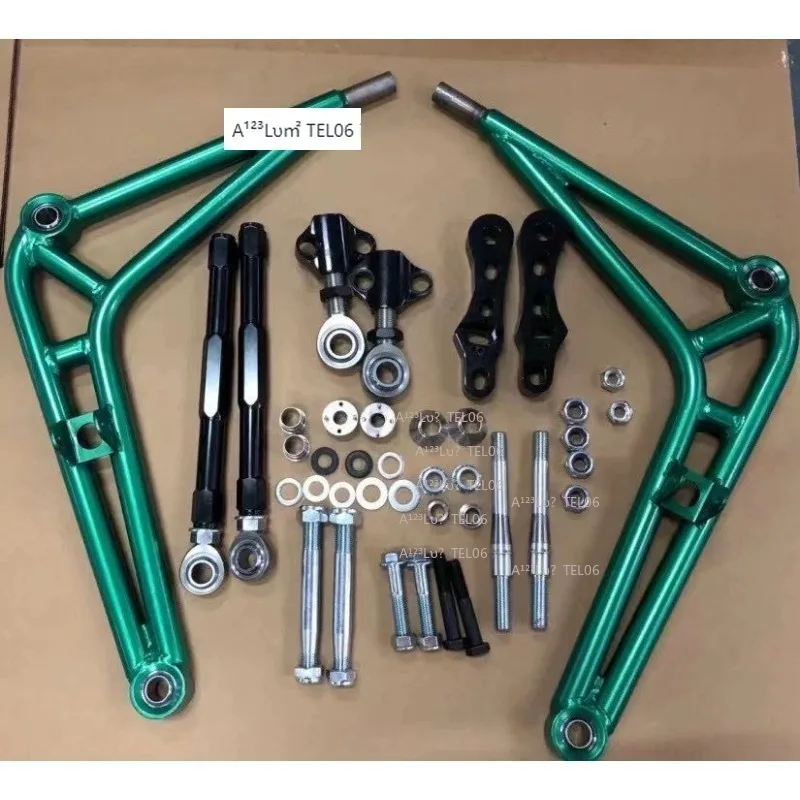 For BMW E36 E46 Racing Front Lower Control Arm High Angle Rear Toe Link Kit fahnenmast