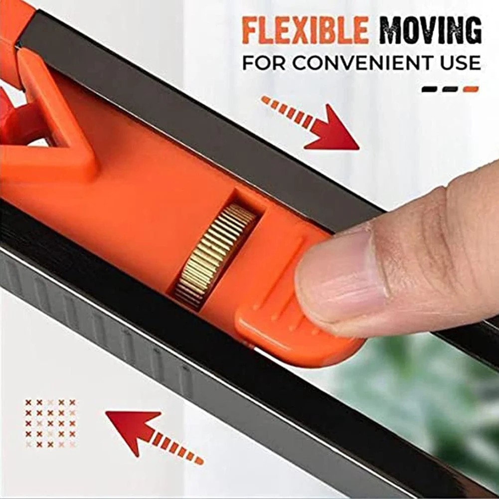 A74E-Irregular Contour Gauge Profile Scribing Ruler Contour Gauge With Lock Adjustable Woodworking Measuring Gauge Duplicator