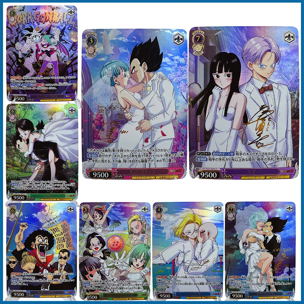 Anime Dragon Ball DIY ACG Bulma Son Goku Wedding Dress Sexy Collectible Card Boy Game Toys Christmas Birthday Gift Board Game