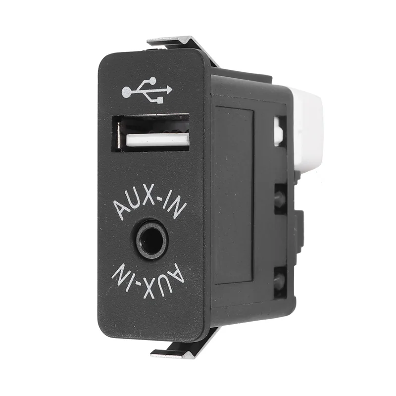 A22E-Car USB AUX In Spina Adattatore Presa di Ingresso Ausiliario Per BMW E81 E87 E90 F10 F12 E70 X4 X5 X6