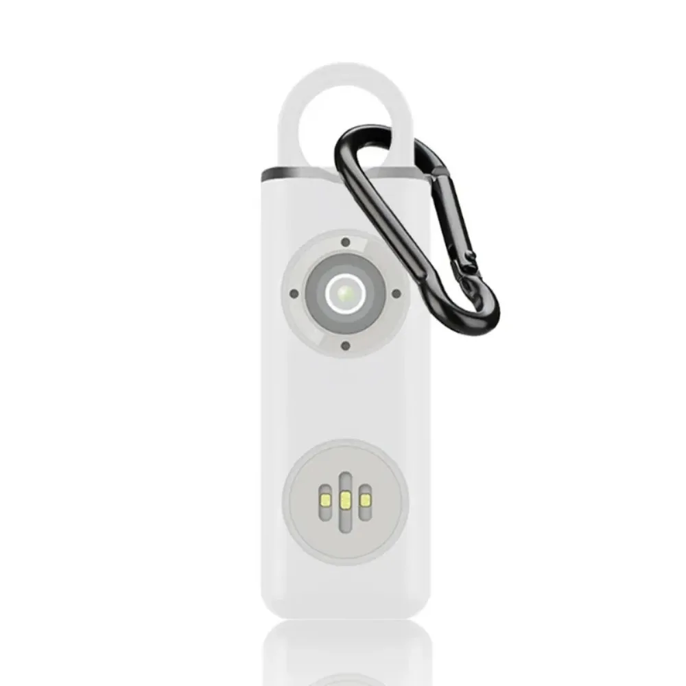 Small Rechargeable Anti Wolf Alarm 135dB Anti Wolf Artifact Dual-mode Outdoor Flash Personal Alarm Rechargeable Female Safety