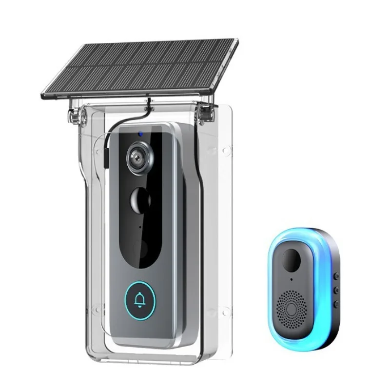 2026 Smart Wireless Two Way Video Doorbell HD Wide Angle Night Vision WiFi Security Bell Visual Intercom