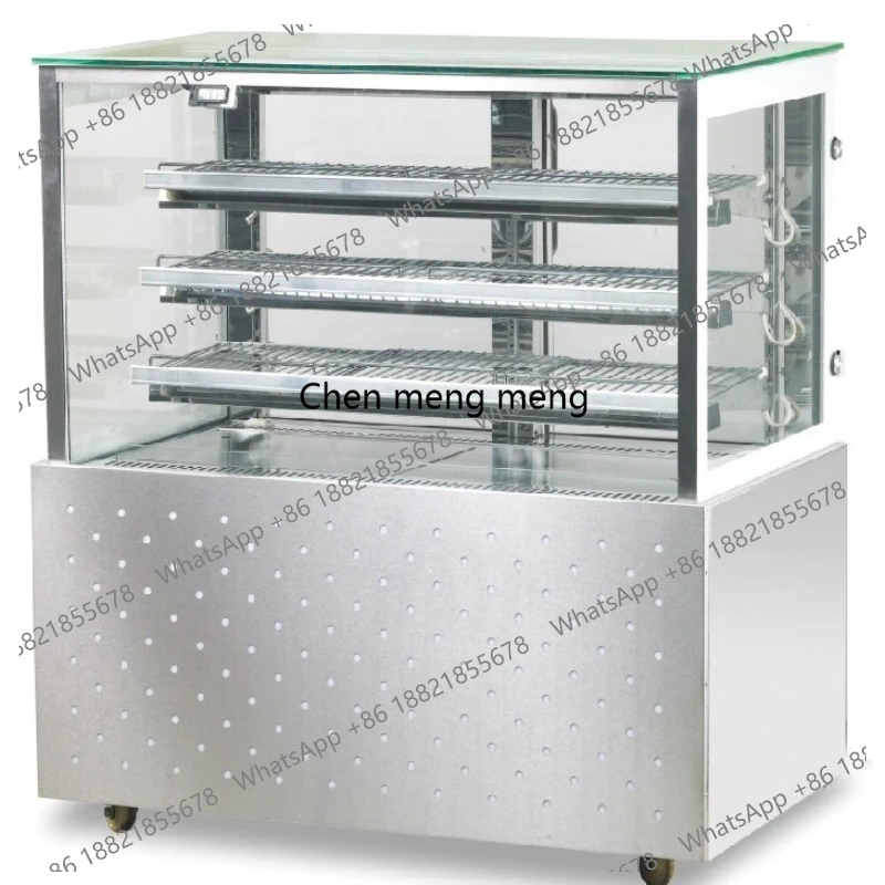 

Square Insulated Cabinet with Aroma Electronic Temperature Control for Cookies, Burgers, Pastries, Bread, and Egg Tarts