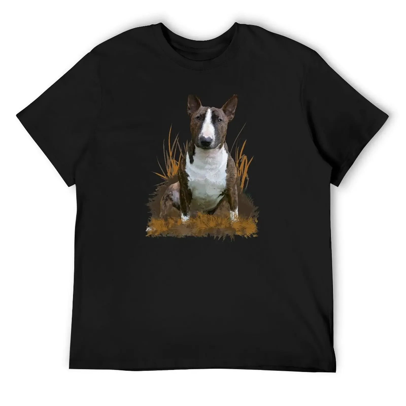 bullterrier T-Shirt anime figures vintage black t-shirts for men