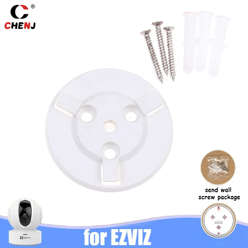 Camera Wall Mounting Base Accessories Screws Ceiling Hanging Upside Down For EZVIZ C6HN C6C Security Camera Base Bracket