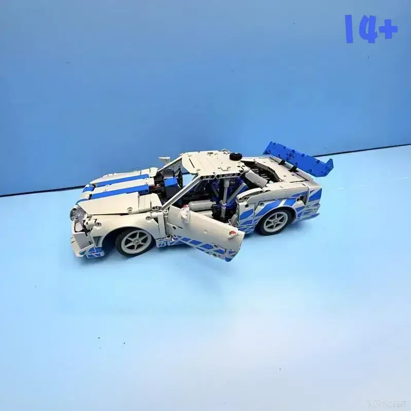 ready-moc-high-tech-racing-car-bricks-1410pcs-for-adults-18-real-drift-moving-6-cylinder-engine-premium-collection-gift