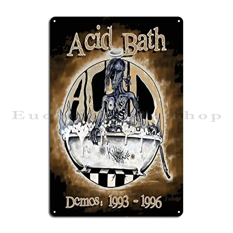 Acid Bath Bess Sale Metal Sign Garage Garage Decoration Garage Designer Tin Sign Poster