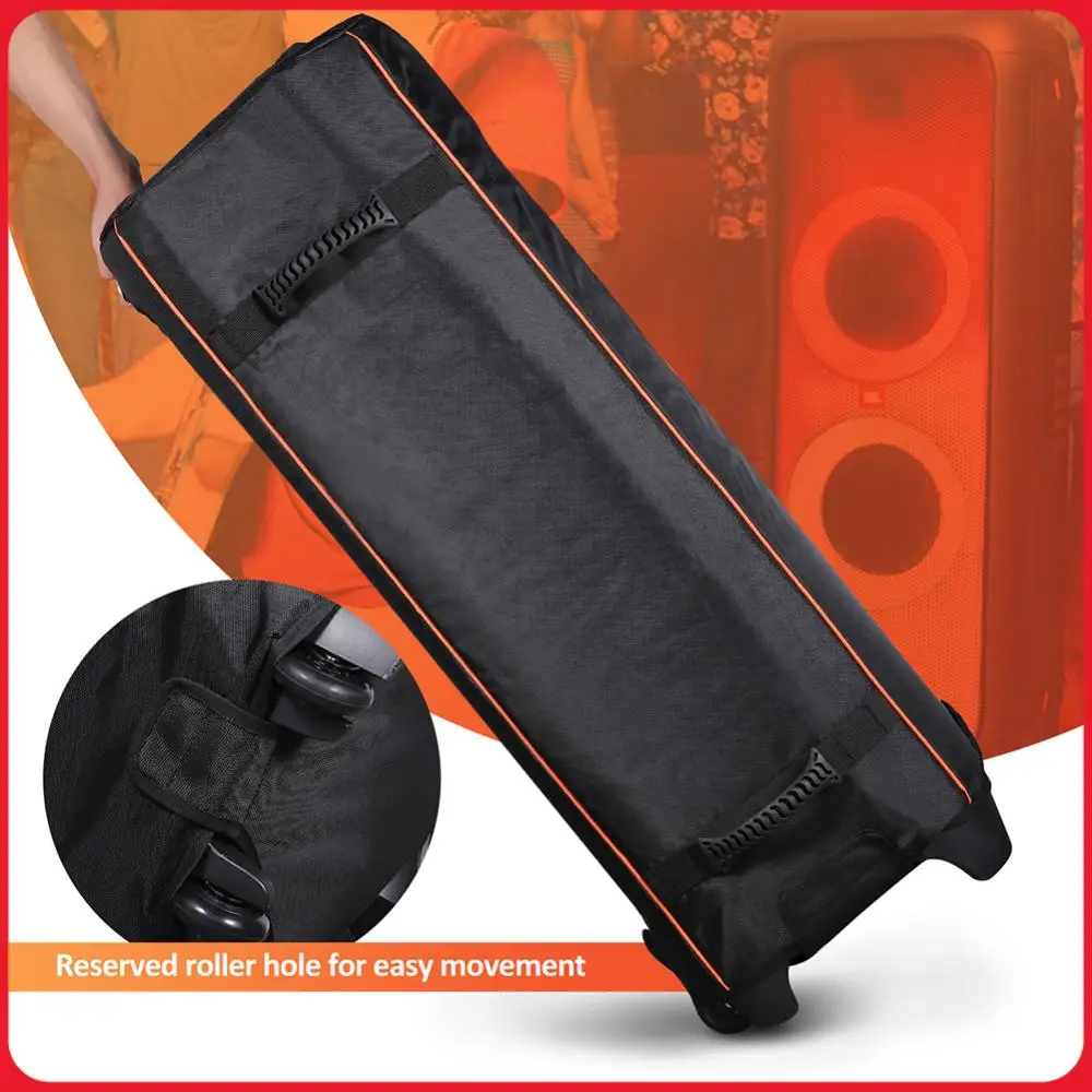 

Сумка-органайзер из ткани Оксфорд с ручкой для хранения и защиты колонки JBL PartyBox 1000