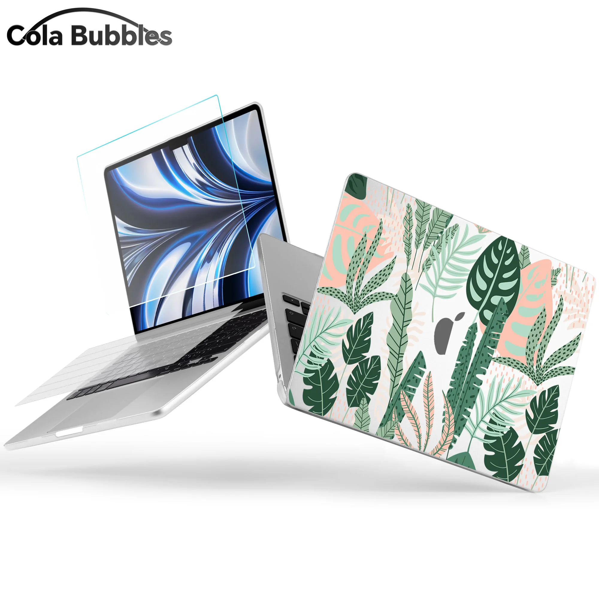 For Macbook Air 13.6 A3113 2024 Case M2 Pro 13 Case M1 2020 Air 15 A3114 Cover Pro 14 A2992 Case 2024 Pro 16 A2991 Laptop Case