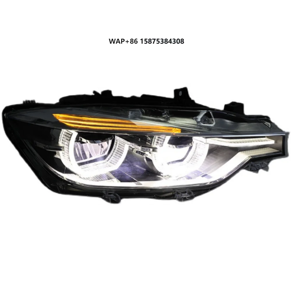 

Авто-у для фар F30 F35 3 серии 2013-15, модифицированные светодиодные фары Angel Eyes Drl для автомобильных аксессуаров F30