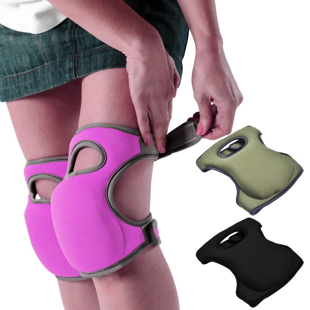 1Pair Knee Pads Sports Garden Protectors Kneepad Kneeling Cushions for Gardener Soft Foam Pads Anti Slip Protective Cap