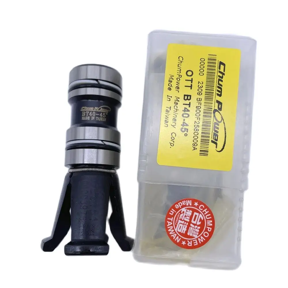 Imagem -03 - Taiwan Chumpower Garra do Eixo 45 Graus Garra de Lobe Bt30 Bt40 Bt50