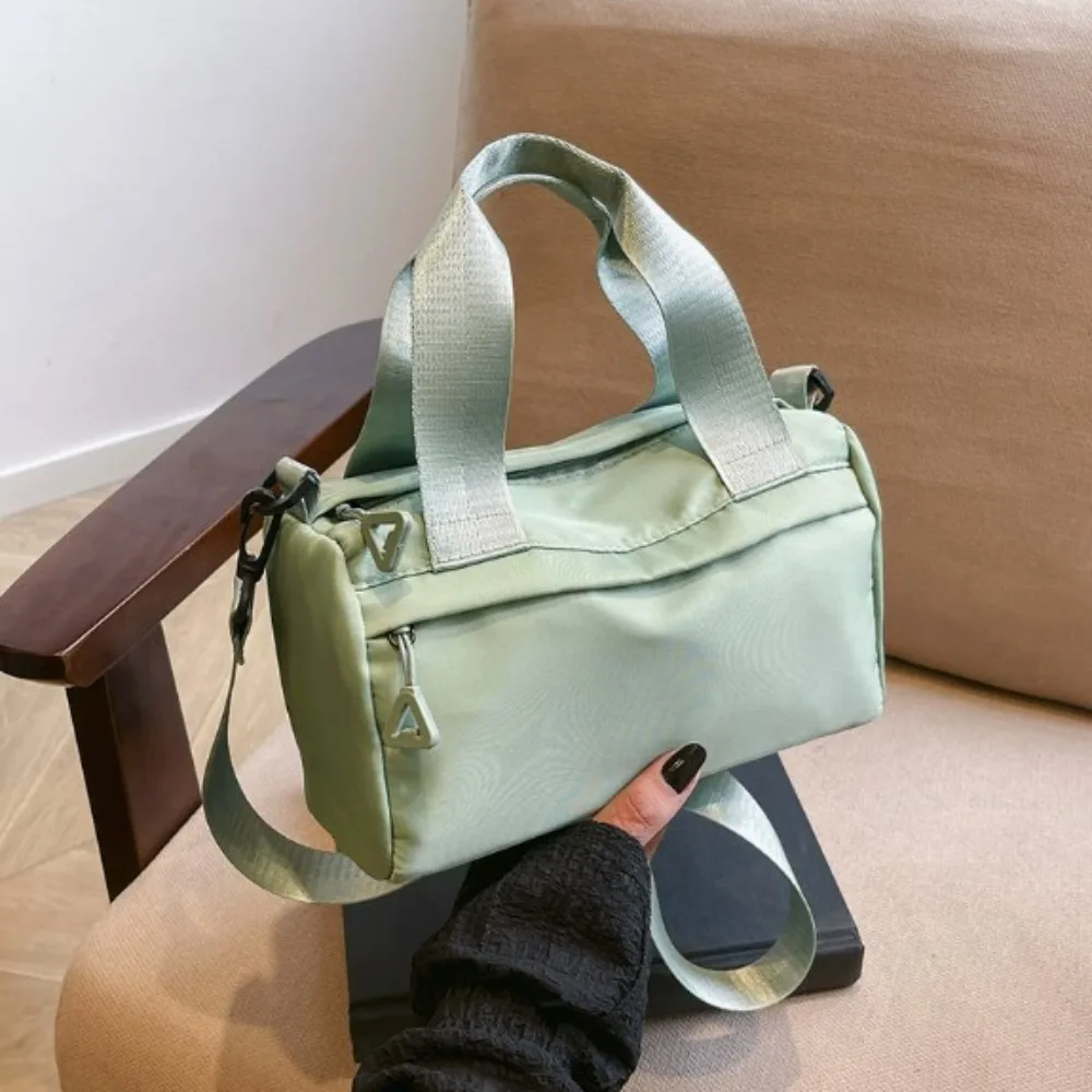 

Модная нейлоновая сумка через плечо с регулируемым ремнем, вместительная, на молнии, водонепроницаемая, из холщовой ткани, для фитнеса