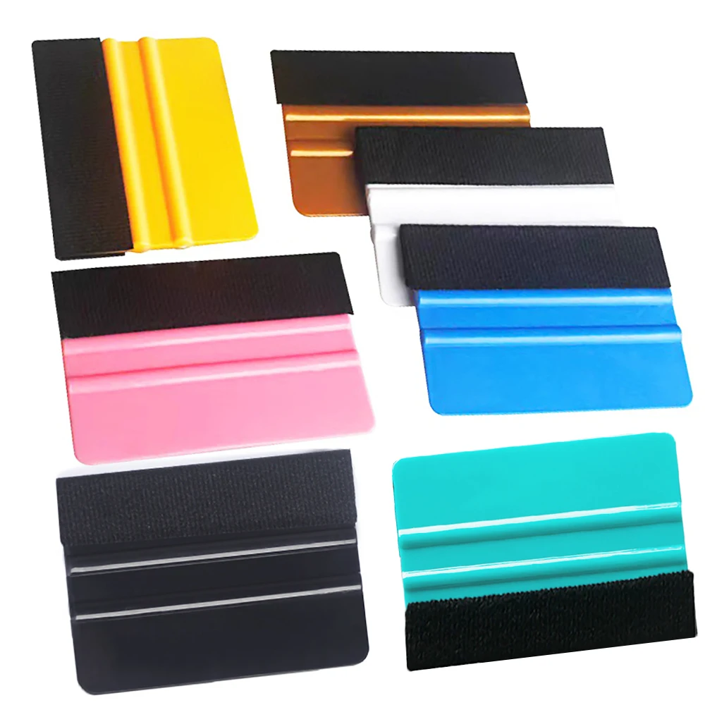 

Plastic Spatula for Vinyl Felt Edge Squeegee Scraper Applicator Window Film Tinting Carbon Film Car Wrap Tool Auto Accessories