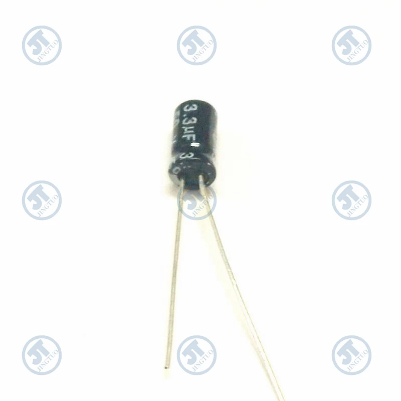 방사형 알루미늄 전해질 캐패시터, 3.3uF50V, 50V3.3uF, 3.3MFD, 50WV, 4*7mm, 20 개