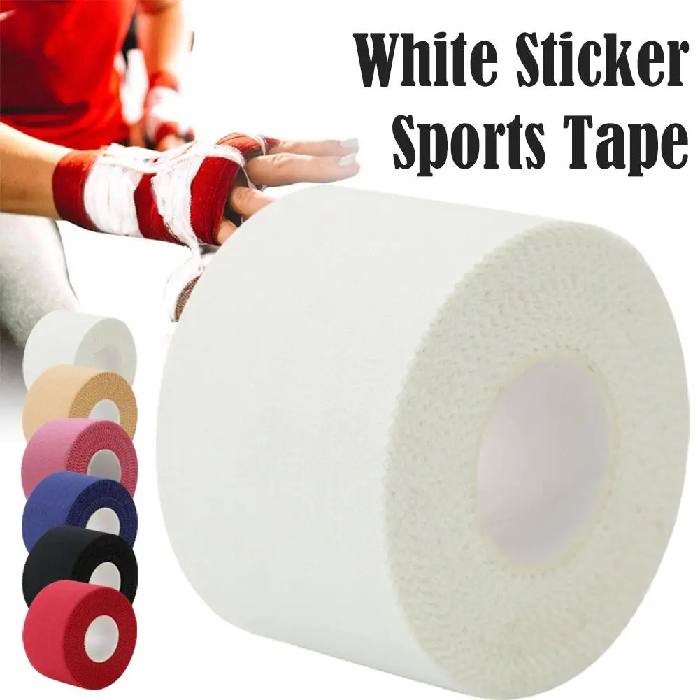 White Patch Tooth Edge Sports Tape Skin Film Wrist Guard Ankle Color Protective Gear Cotton Fixed Tape Muscle Restraint Elastic