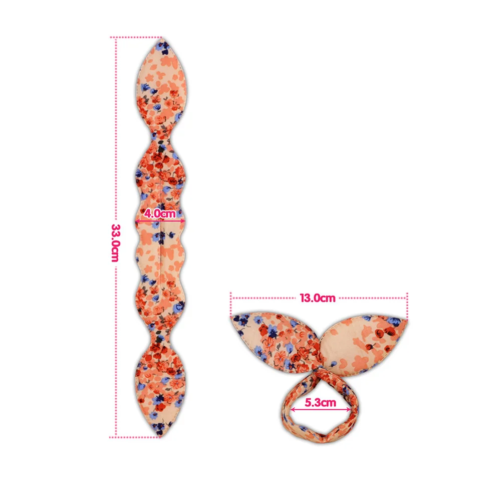 

Rabbit Ears Bun Maker Donut Hair Styling Tool for Women Girls Easy DIY Elegant Hairstyle Wedding Party
