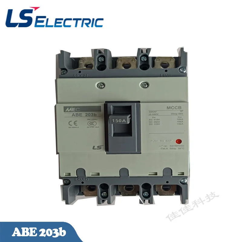 

ABE203b Authentic original ABE 203b LS Molded case circuit breaker ABE-203B Air switch 3P 100A/125A/150A/175A/200A/225A