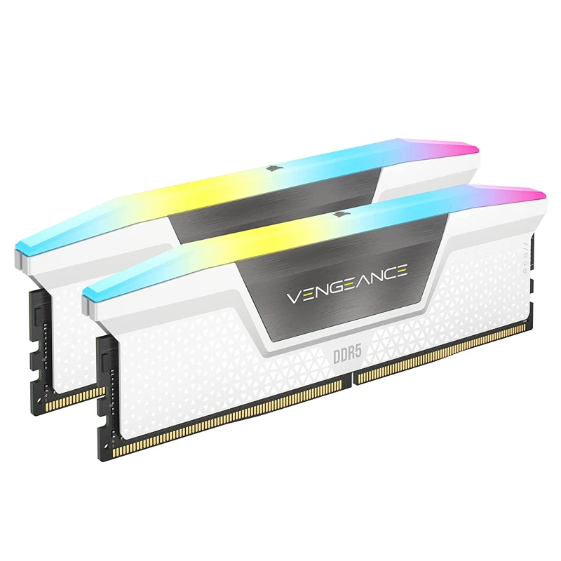CORSAIR-DDR5 Vengeance RGB Desktop Memory, Intel XMP 3.0, RAM de PC de 288 pinos, 16G, 32G, 5600, 6000, 6400, 7000, 7200MHz