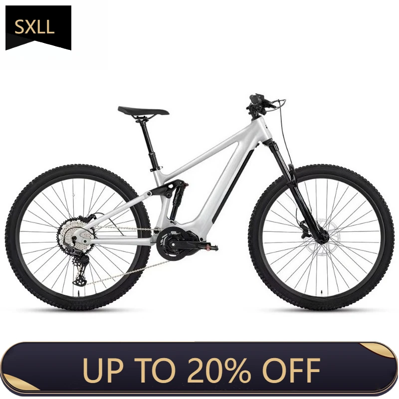 

Хит продаж: Горный велосипед SXLL CYCTRAC EM6 48V500W с литиевой батареей, алюминиевой рамой, 4-поршневыми гидравлическими дисковыми тормозами, 12 скоростями, водонепроницаемый