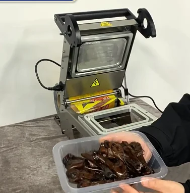FR160E hand pressure sealing machine disposable takeaway sealing machine shopping mall packaging