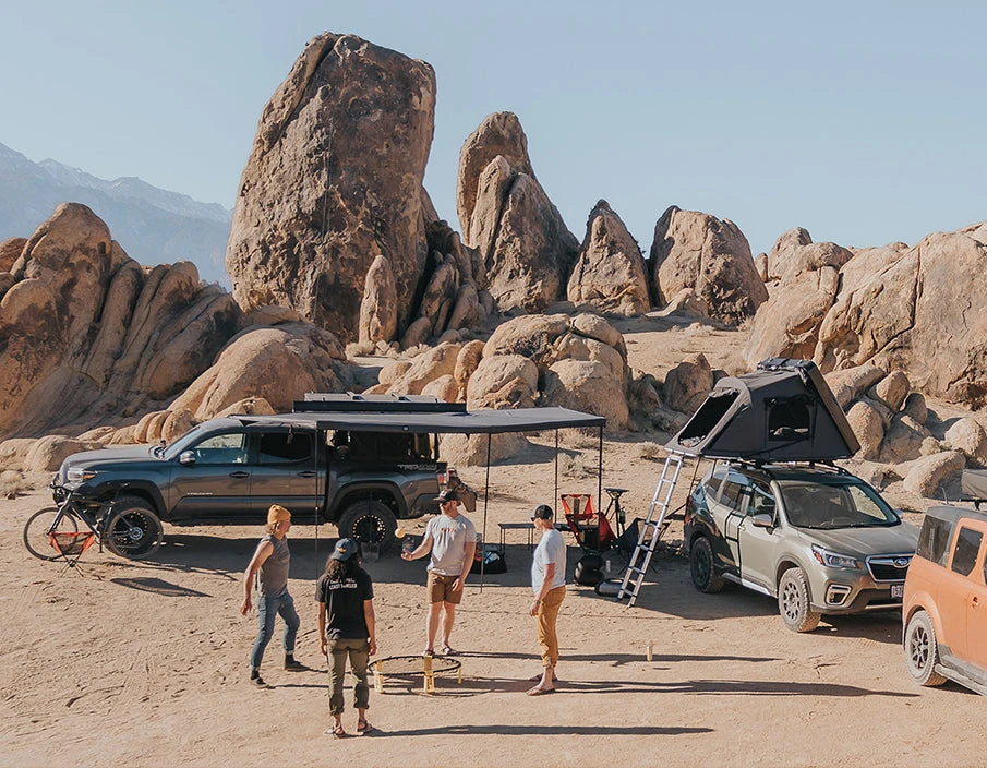 

CoolCar CoolCar 2 м/2,5 м светодиодный тент для внедорожного автомобиля 270 отдельно стоящий тент для прицепа 4x4