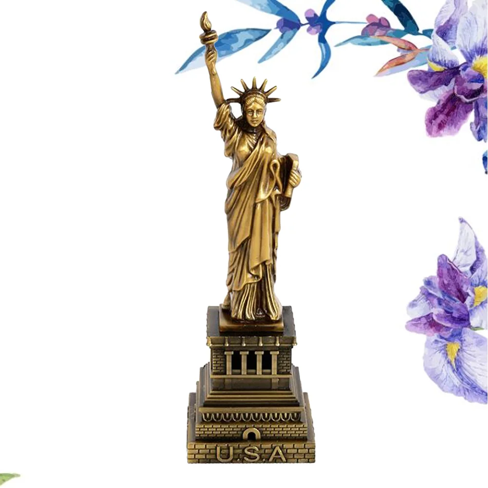 European Style Independence Day Decorations Statue Liberty Sculpture 18cm American New york souvenir The of