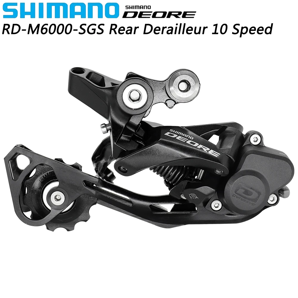 SHIMANO DEORE M6000 3X10 Speed Groupset Left Right Shifter RD-M6000-SGS Long Cage Rear Derailleur for MTB Bike Bicycle Parts