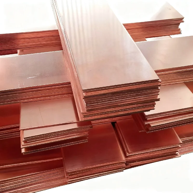 Matéria Prima de Cobre Vermelho T2 |   10x15x150mm (0,4"x0,6"x5,9") |   Excelente maquinabilidade |   Alta Precisão