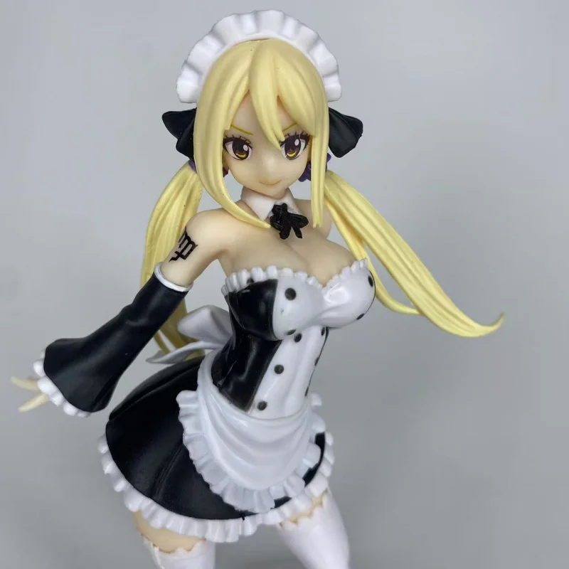 

Fairy Tail Lucy Heartfilia Figure - 16.5cm Virgo Maid Figurine Anime Periphery PVC Statue Computer Case Desk Decoration Gift