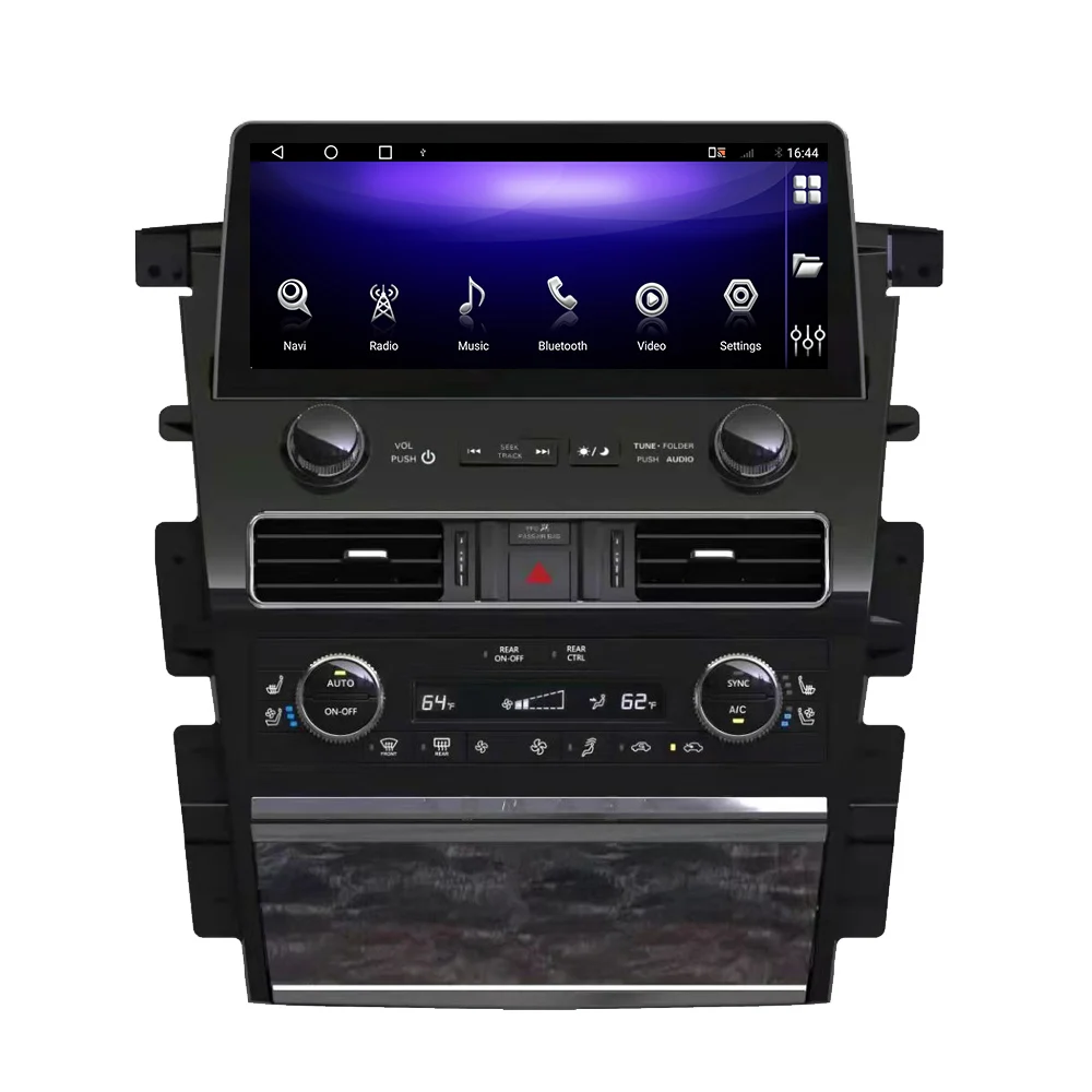 

Android For Nissan Patrol Y62 Armada 2010-2022 Car Multimedia Video Player GPS Navigation Head Unit Carplay Support 360 Camera