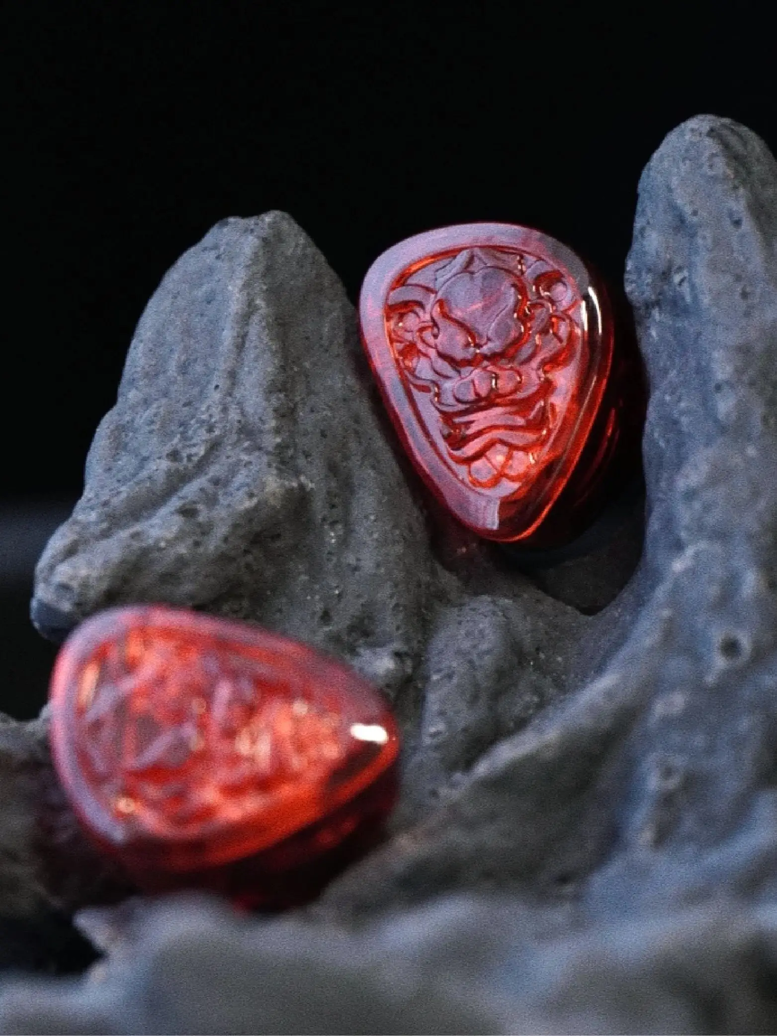TANGZU WanerSG II Red Lion Hifi IEM Monitory douszne z pojedynczym przetwornikiem dynamicznym i odłączanym kablem 0.78mm — zdjęcie produktu 7
