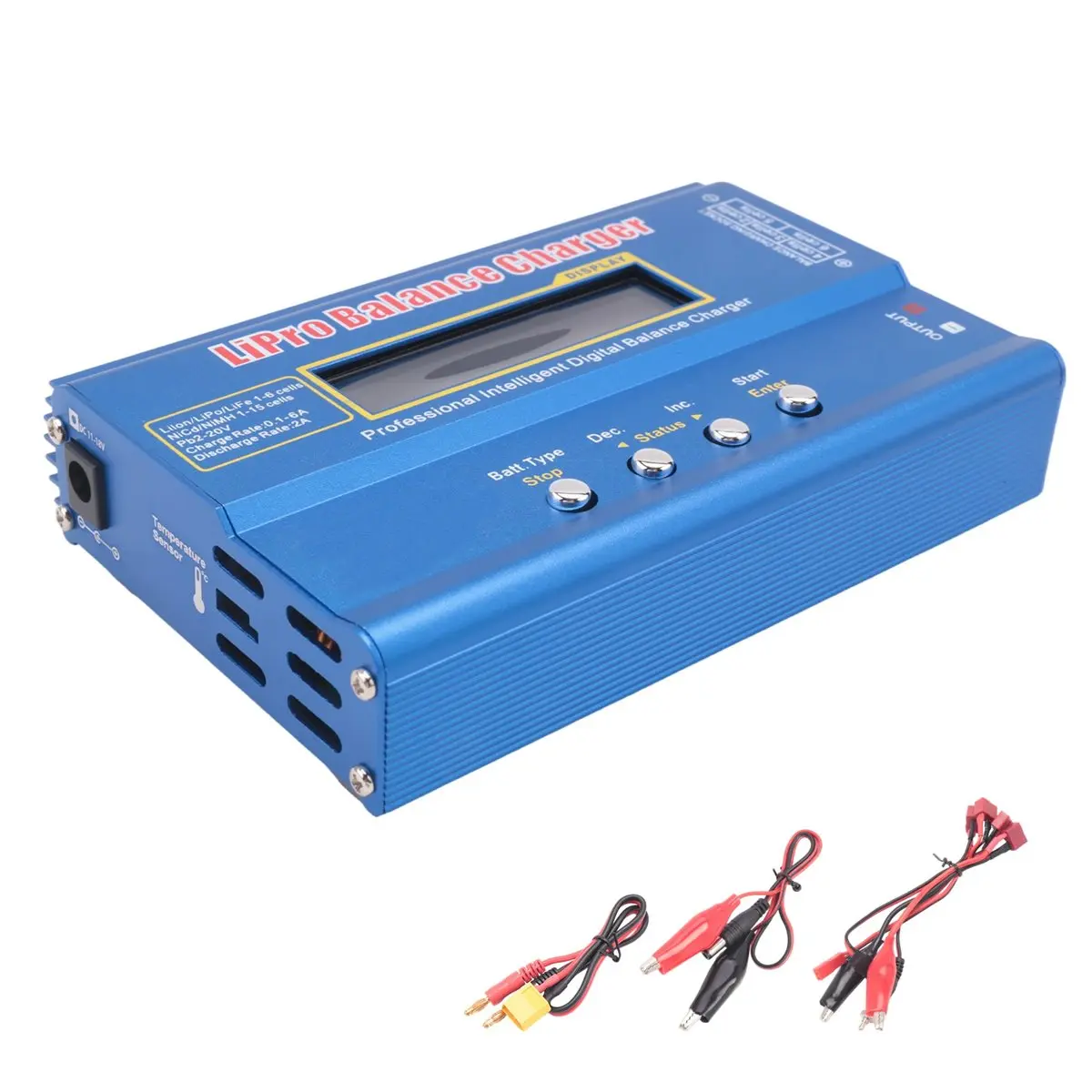 A59E For B6 80W Lipo Battery Charger+ Lipo NiMh Li-Ion Ni-Cd Digital Lipro Balance Charger Battery Smart Charger