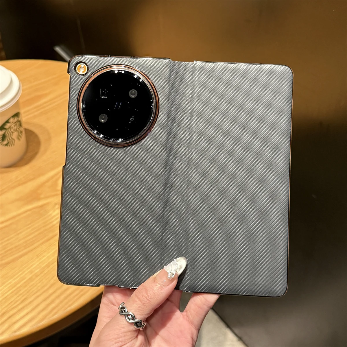 For OPPO Find N6 Case New Luxury PU Leather Skin flip cover 